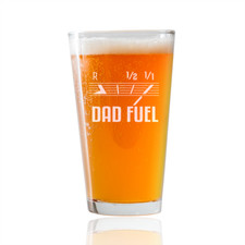 Funny Beer Glass | Dad Fuel