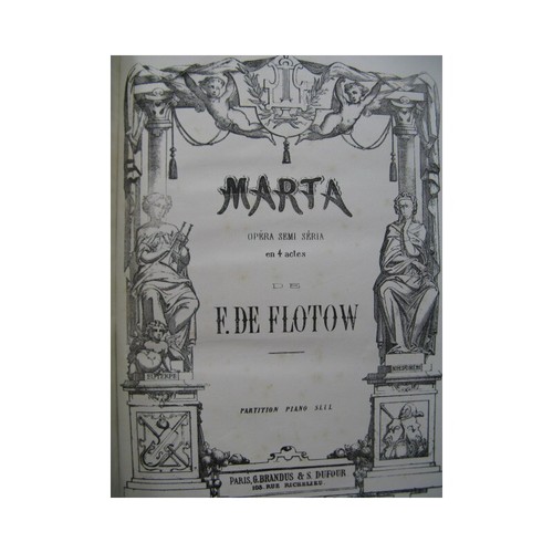 Flotow martha opéra - martha,