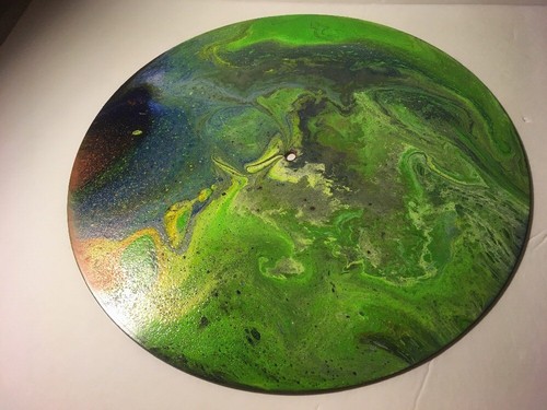 Vinyl music record wall - 12”,