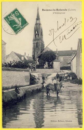 Cpa village de beaune - -, la