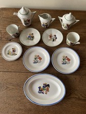 VINTAGE Dînette 11 pièces décors enfants Germaine Bouret HBCM France