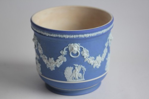Cache pot porcelaine - , biscuit