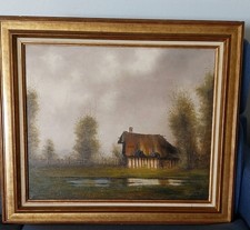 grand tableau huile sur toile