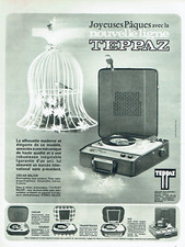 publicité Advertising  1222  1967   Teppaz  electrophone Oscar  Major  Paques