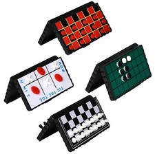 Voyage Board Jeu Set Paquet De 4 Classique Magnétique Rummy Jeux pour Enfants