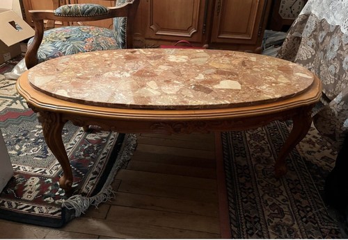 Table salon style louis - table,