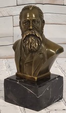 Allemand Penseur Engels Bronze