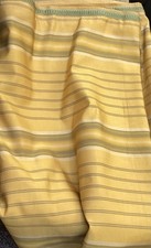 Ancien Tissu d’ameublement Rideau en soie, époque XIXe, Dim. 300 cm x 63 cm