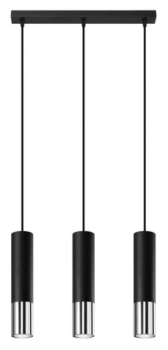 Lampe suspendue métal noir - lampe,