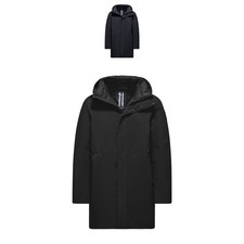 Bomboogie CM9137 Parka Hommes Manteau D'hiver Veste D'extérieur Veste À Capuche