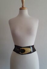 Women's Brown/Gold Stretchy