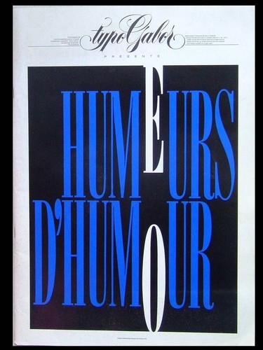 Typogabor 1987 - typogabor, n°13