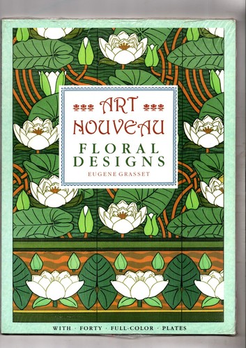 New sealed art nouveau floral - new,