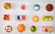 serie de 12 feves une annee de gateaux 2020 arguydal