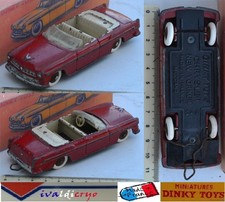 Chrysler new yorker rouge dinky toys france 24A d'origine boite repro 1/43
