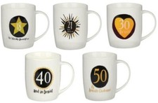 Mug Anniversaire en Boîte Cadeau - OS Chine - Choisissez Âge