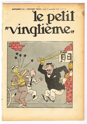 Petit vingtième xxème 1934 - petit, vingtième/xxème