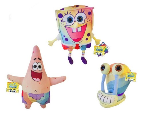 Peluche tête éponge bob - tête, d'éponge