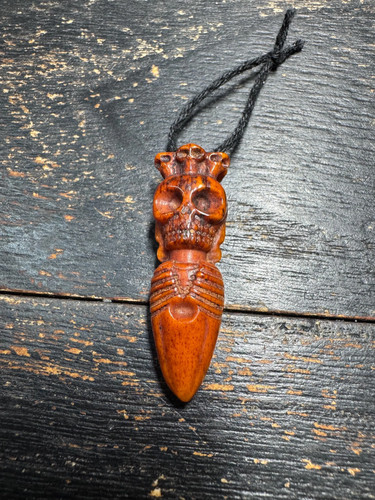 Pendentif phurba crâne - pendentif,