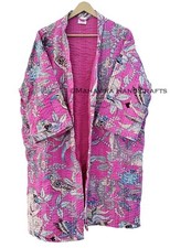 Veste Kimono Mi-Longue Coton