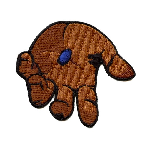 Bleu pilule main gauche - bleu, patch