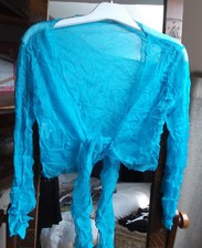 Boléro voile froissé TU