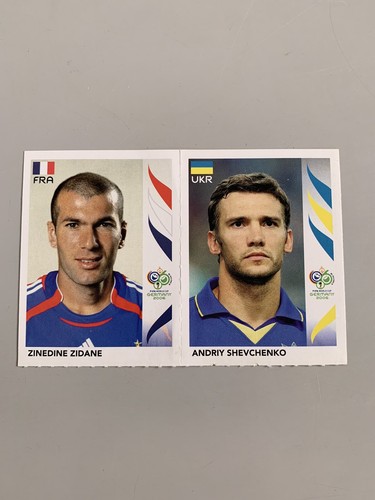 Vignettes panini zidane - vignettes,