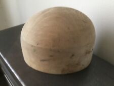 ANCIENNE MAROTTE FORME A CHAPEAU EN BOIS / MELON T 47 / CHAPELIER MODISTE