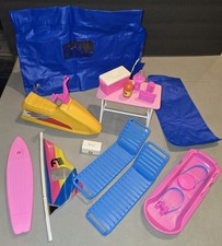 Vintage 1986 Barbie Camping