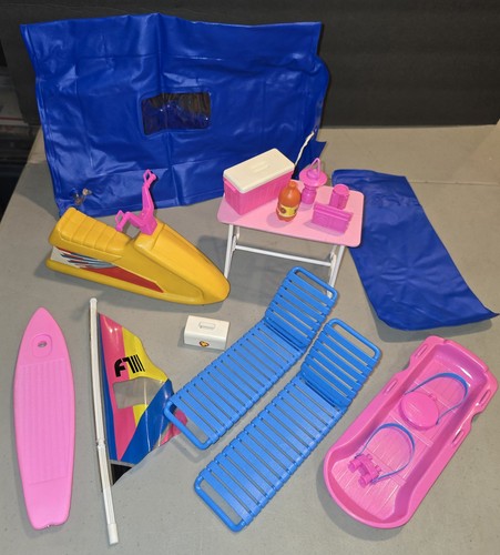 Vintage 1986 barbie camping - vintage,