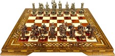 Jeu d'échecs de luxe fait