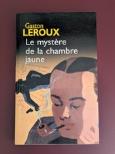 LIVRE DE POCHE LE MYSTERE DE LA CHAMBRE JAUNE GASTON LEROUX ROMAN D'OCCASION