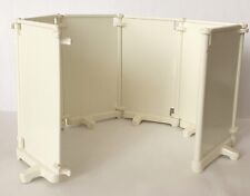 PLAYMOBIL PARAVENT BLANC HOPITAL 6 PANNEAUX 3224 3456 3789 4717...