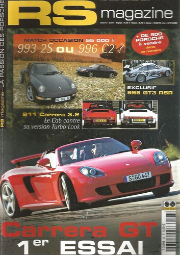 Magazine carrera gt - rs, /