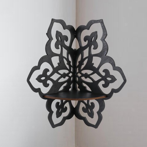 étagère angle décorative - Étagère,