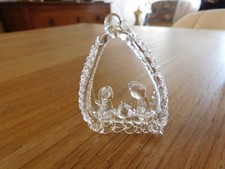 Décoration de sapin crèche