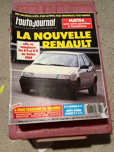 Auto journal 1988 5 revue - n°5,