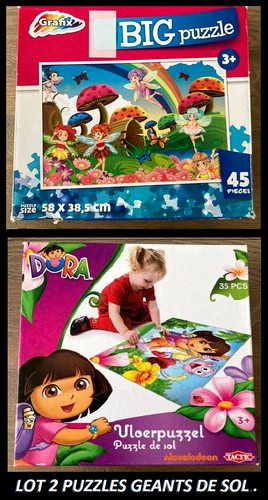 Lot puzzles géants de - lot, 2