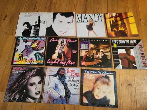 Lot vinyles maxi 45t très - vinyles,