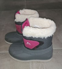 Bottes de neige après skis Mc Kinley pointure 30-31 grises et roses