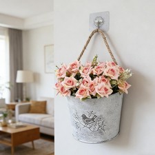 Pot de Fleurs Suspendu En Fer