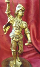 TRÈS BEAU PORTE FLAMBEAU DORE