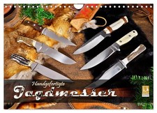 Couteaux de chasse faits main (Calendrier mural 2026 DIN A4 horizontal), CALVEND
