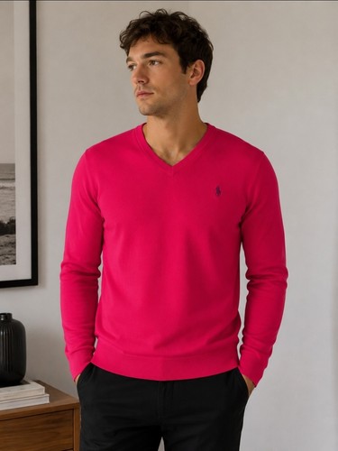 Pull polo ralph - pull, rouge