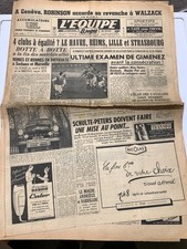 L'Equipe Journal 16-17/12/1950; Robinson-Walzack/ Gimenez/ Ford Vedette Tour de