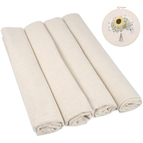 Set linen embroidery - of,