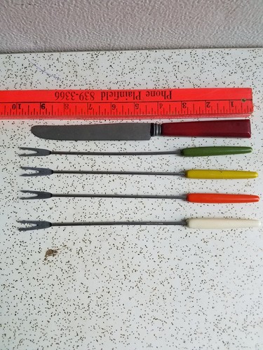 Vintage lot fondue - lot, of