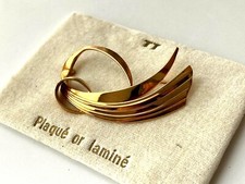 BROCHE VINTAGE Plaqué OR