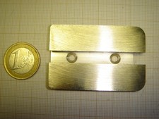 PLAQUE NEUVE DE FIXATION POUR ÉTAU AMOVIBLE DE TYPE BERGEON 2021 & AUTRES ÉTAUX