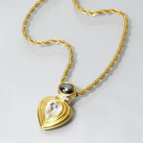 Collier lanvin pierre - collier,